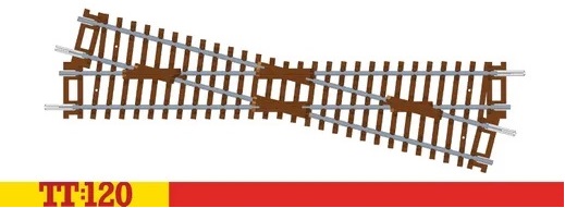 Diamond Crossing Left Hand 166mm 